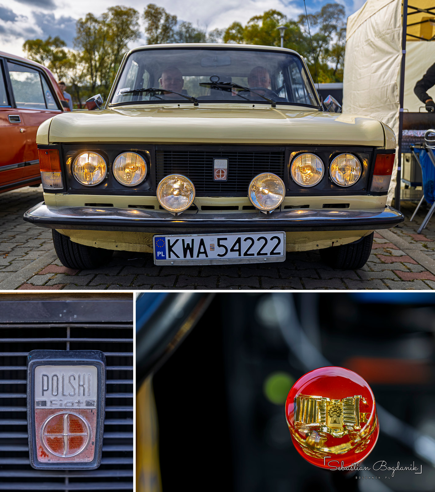 Another 125p, this one with a row of extra round lamps