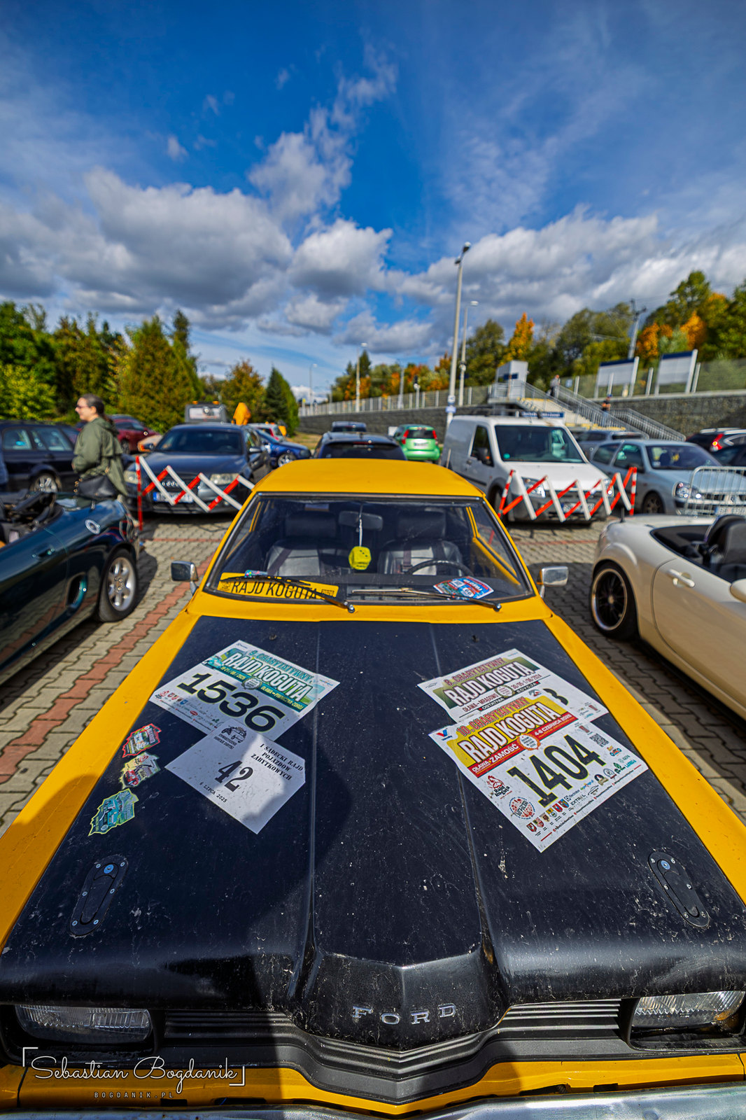 A first-generation Ford Capri, Europe’s Mustang